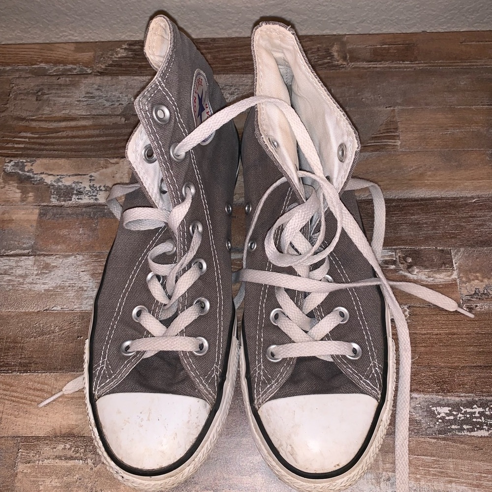 Grey Converse